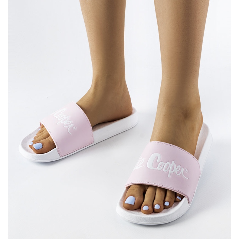 Pantofole in gomma rosa Lee Cooper LCW-23-42-1734L 1