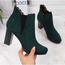 Stivaletti isolanti da donna, verde Jezzi FAF125-12 2
