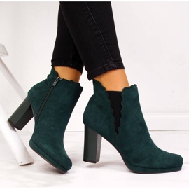 Stivaletti isolanti da donna, verde Jezzi FAF125-12 1