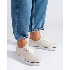 SHELOVET Sneakers da donna beige 1