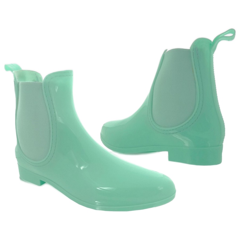 Stivali Jodhpur LFF10-3 lacca menta verde 1