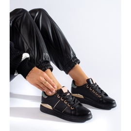 Scarpe sportive da donna nere Sneakers Shelovet nero 1