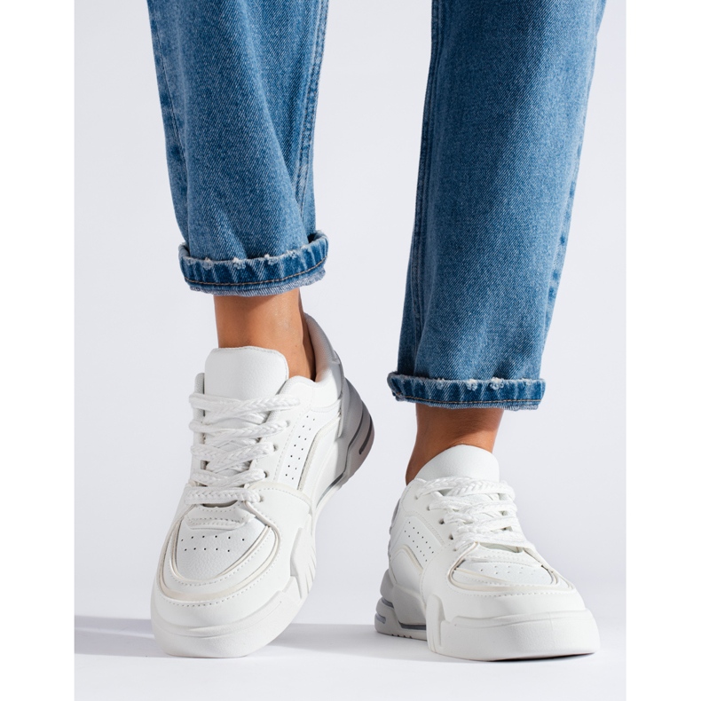 Sneakers Shelovet bianche da donna bianco 1