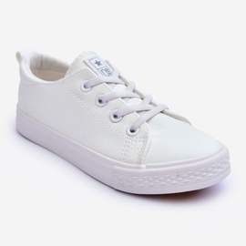 PE1 Sneakers bianche da bambino Poliana bianco 1