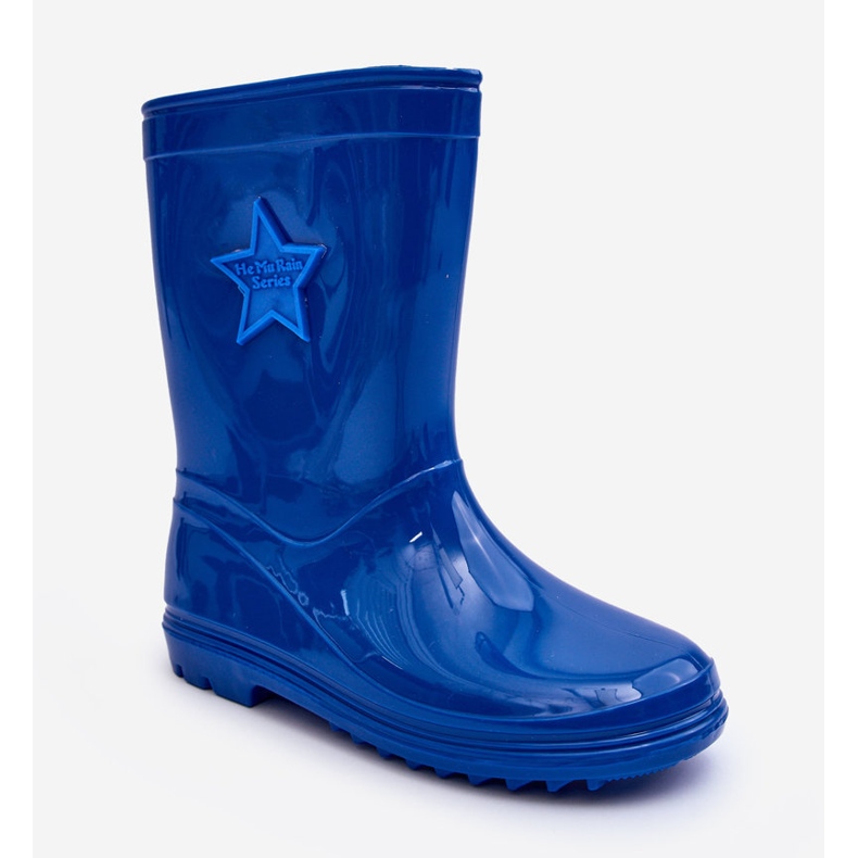 PG3 Stivali Wellington in gomma da bambino Blu Malvi 1