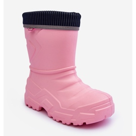 BEFADO S.A. Stivali Wellington isolati per bambini Befado 162Y307 Rosa 1
