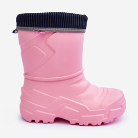 BEFADO S.A. Stivali Wellington isolati per bambini Befado 162Y307 Rosa 2