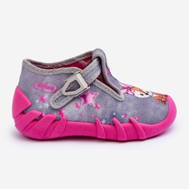 BEFADO S.A. Scarpe Pantofole Scoiattoli Befado 110P467 Grigio e Rosa 2