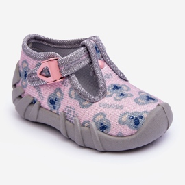 BEFADO S.A. Befado 110P474 Pantofole Lucide, Grigie e Rosa 1