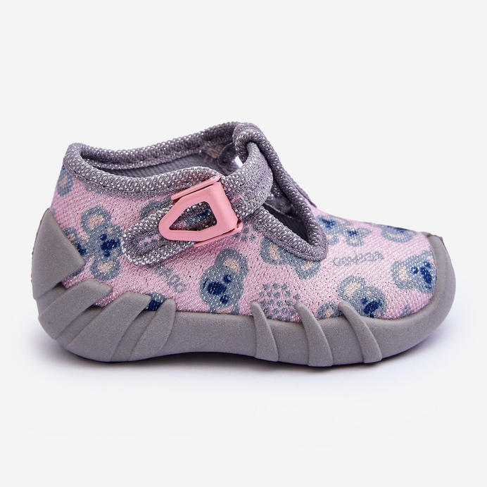 BEFADO S.A. Befado 110P474 Pantofole Lucide, Grigie e Rosa 2