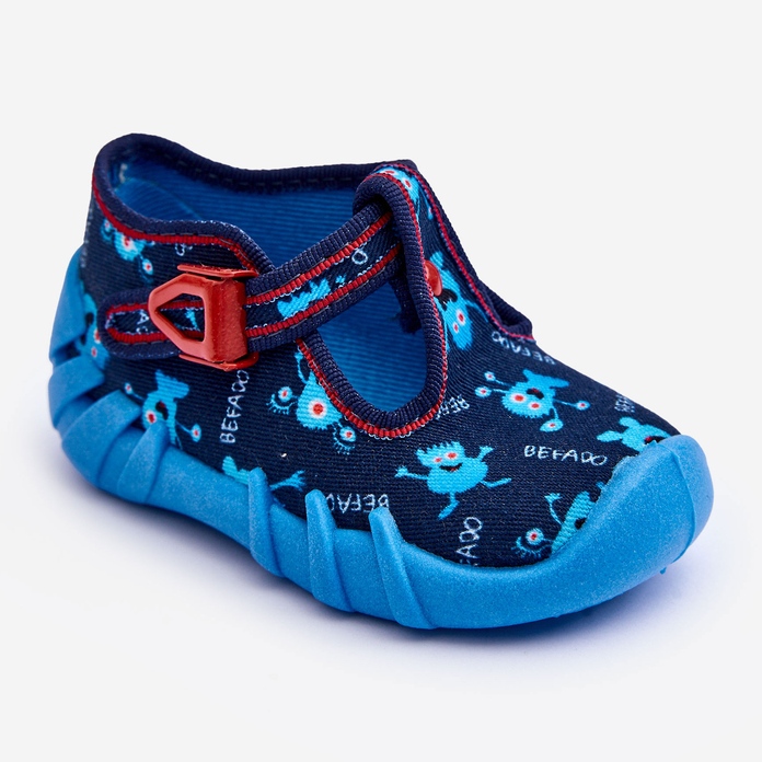 BEFADO S.A. Pantofole da ragazzo Befado Scarpe 110P476 Blu 1