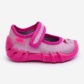 BEFADO S.A. Pantofole ballerina Befado Shiny Cat 109P235 Rosa nero 2