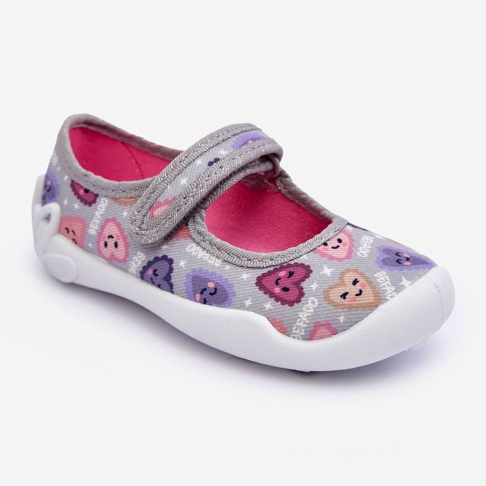 BEFADO S.A. Ballerine per bambini Befado Hearts 114X516 Grigio 1
