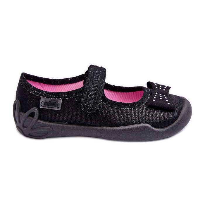 BEFADO S.A. Pantofole per bambini Fiocchi ballerina Befado 114X240 Nero 2