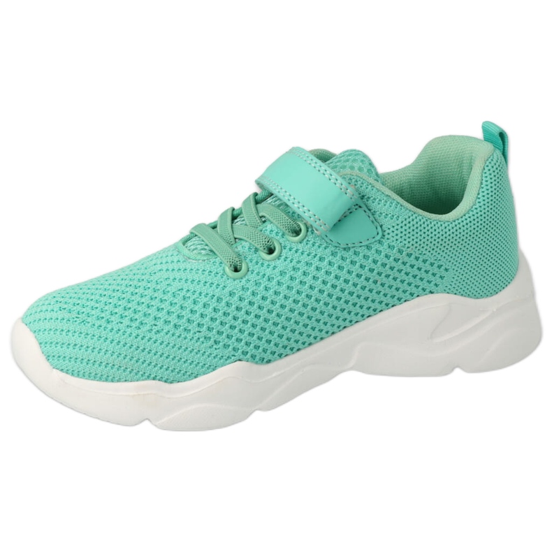 Calzatura sportiva giovanile Befado 516Q199 verde-turchese 1