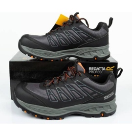 Scarpe da lavoro per la salute e la sicurezza maschile regatta pro kata s1p trk125 nero e grigio 5
