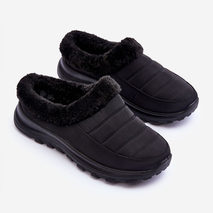 Stivali da neve bassi slip-on Olwina neri nero 2