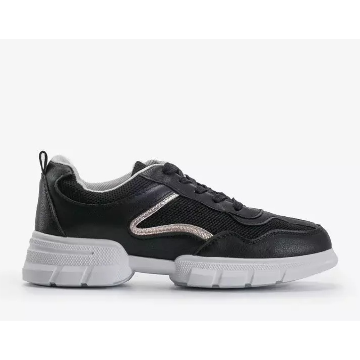 Sneakers sportive nere 3157 nero 1