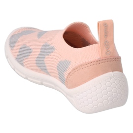 Scarpe per bambini Befado rosa e grigio 102X002 1