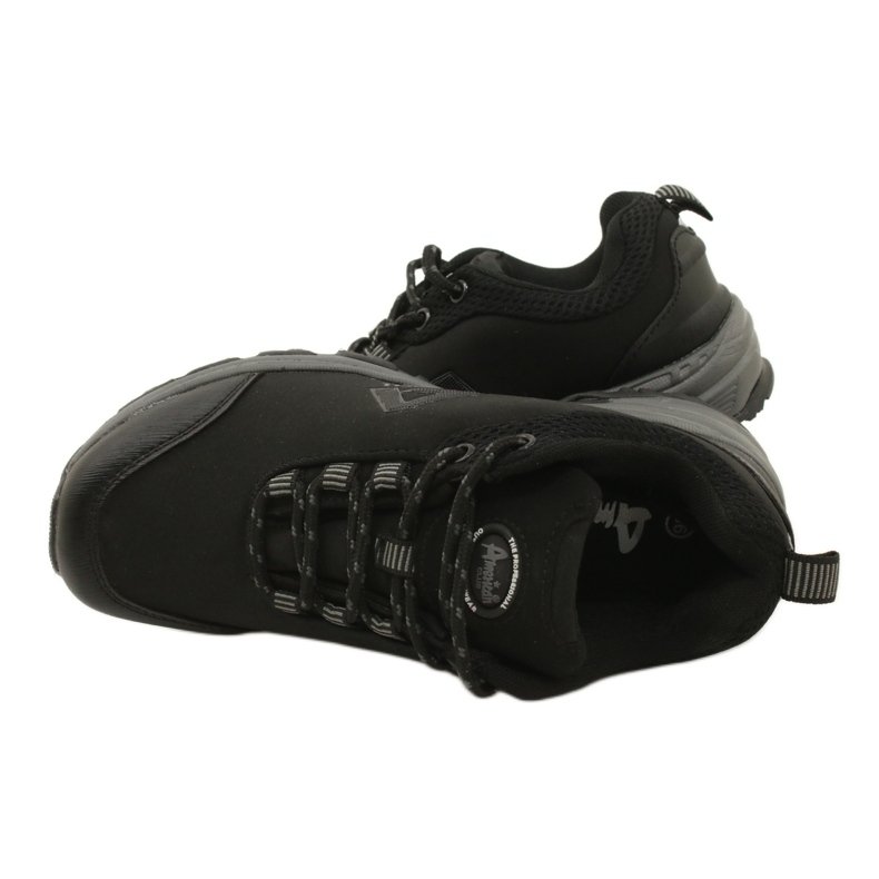 American Club Scarpe sportive americane da donna impermeabili softhell 1802 nere nero 6