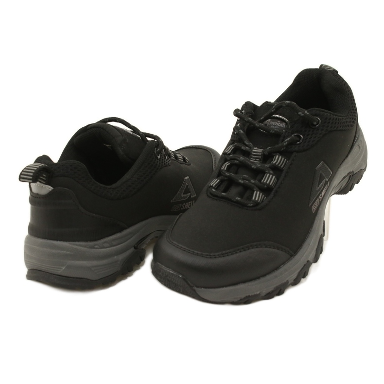American Club Scarpe sportive americane da donna impermeabili softhell 1802 nere nero 4