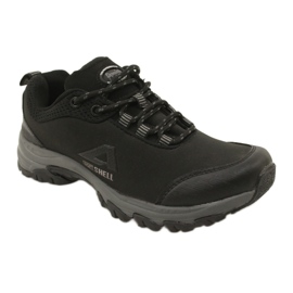 American Club Scarpe sportive americane da donna impermeabili softhell 1802 nere nero 1
