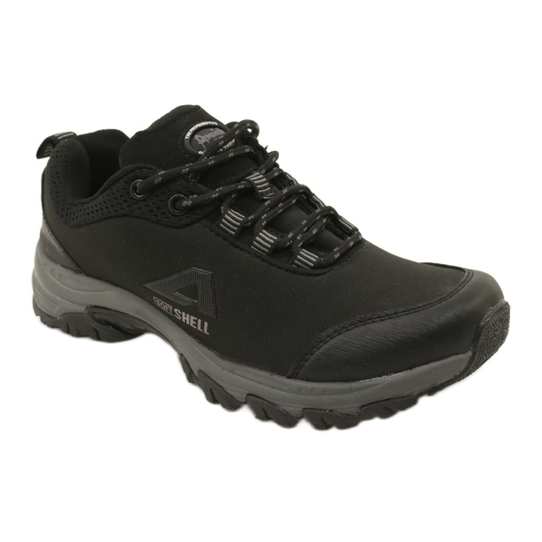 American Club Scarpe sportive americane da donna impermeabili softhell 1802 nere nero 1