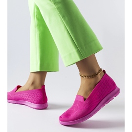 Inna Sneakers Aoife in tessuto rosa 1