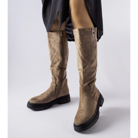 Stivali Vinceza isolanti beige scuro 1