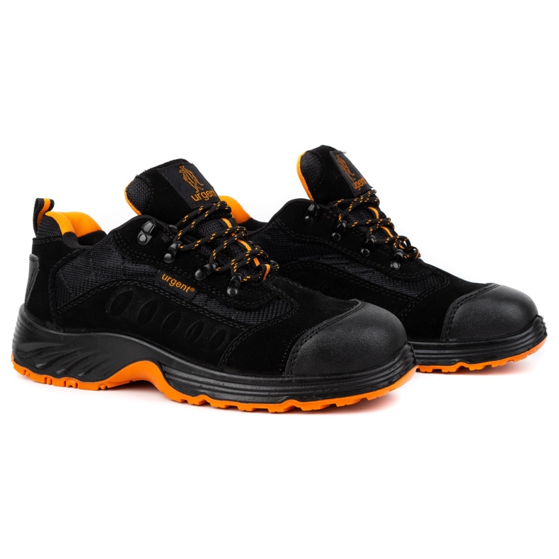 Scarpe da lavoro maschile urgenti 210/s1 sra nero 2