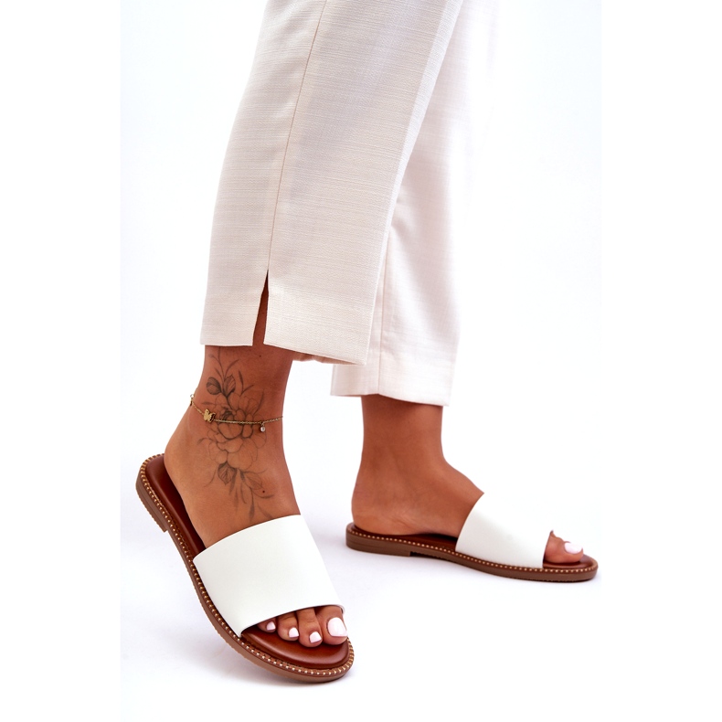 Sandali da donna classici Afrodite bianco bianca 5