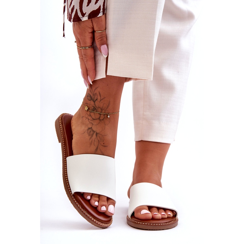 Sandali da donna classici Afrodite bianco bianca 6