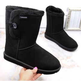 Doposci Eskimo in pelle scamosciata da donna, neri, T.Sokolski EMU2244 nero 1