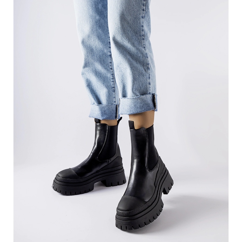 Stivaletti slip-on Wexford neri massicci nero 1