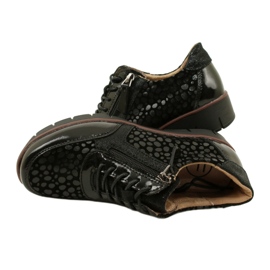 Sneakers Filippo DP4912/23 BK in pelle, nere nero 4