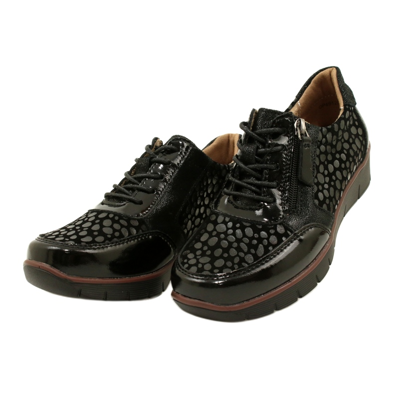 Sneakers Filippo DP4912/23 BK in pelle, nere nero 2