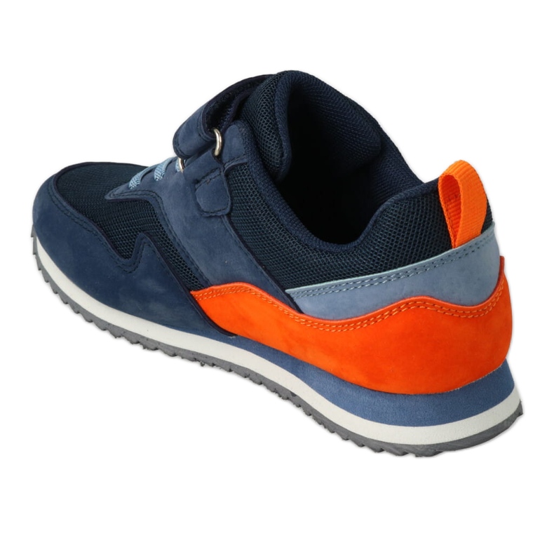 Scarpe per bambini Befado con velcro, blu navy 3