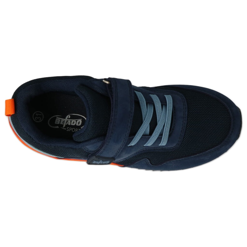 Scarpe per bambini Befado con velcro, blu navy 2