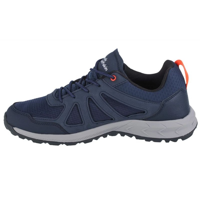 Scarpe Jack Wolfskin Woodland 2 Texapore Low M 4051271-1178 blu 1
