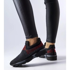 PA1 Sneakers nere decorate con strass Berger nero 1