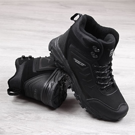 Scarpe da trekking nere da uomo McBraun 1403 nero 2