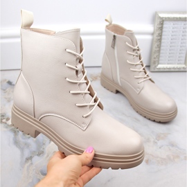 Stivali isolanti da donna, beige, Vinceza 58109 1