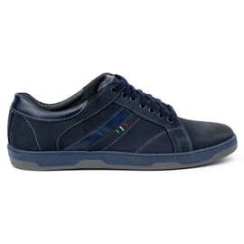 KOMODO Scarpe da uomo 844 blu navy 1