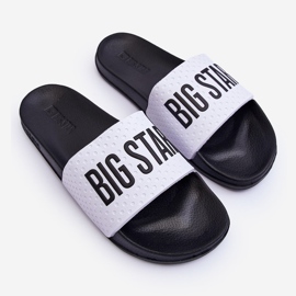 Infradito classiche da donna Big Star MM274713 bianche e nere bianco 1