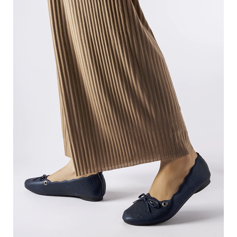 Ballerine Toft blu navy 1