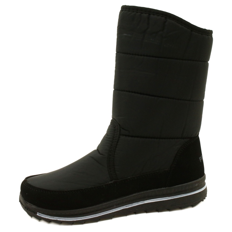Stivali da neve isolati da donna Progress Progj-22-128 Black nero 2