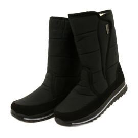 Stivali da neve isolati da donna Progress Progj-22-128 Black nero 3