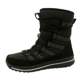Stivali da neve femminile Progress Progj-20-02 Stivali neri nero 1