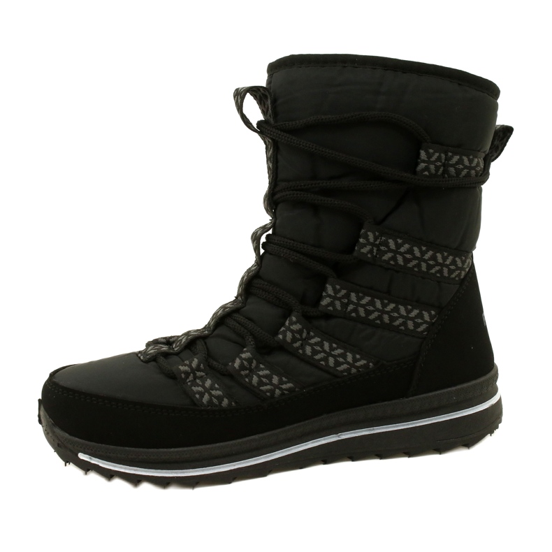 Stivali da neve femminile Progress Progj-20-02 Stivali neri nero 1