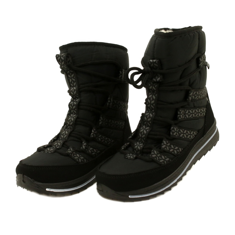 Stivali da neve femminile Progress Progj-20-02 Stivali neri nero 2